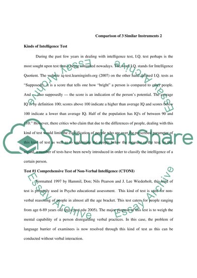 Kinds of Intelligence