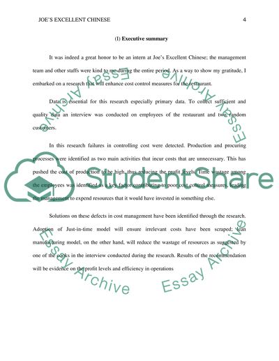 Cost control essay 03 picture