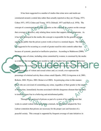 Portrayals of Women as Ex-Cons in the Media