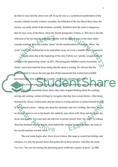 Kate Chopins The Storm