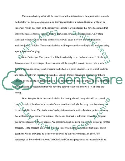 Addressing High School Dropout Rates