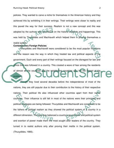 Political Theory and International Relations