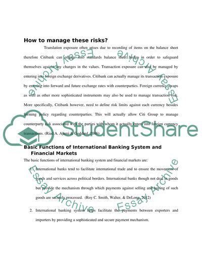 The Economics of Foreign Exchange and Global Finance