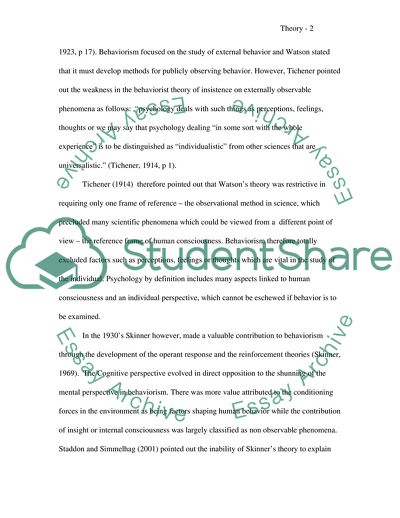 Cognitive Behavior Therapy and the Humanistic Approach