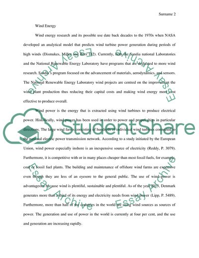 Types of Alternative Energy