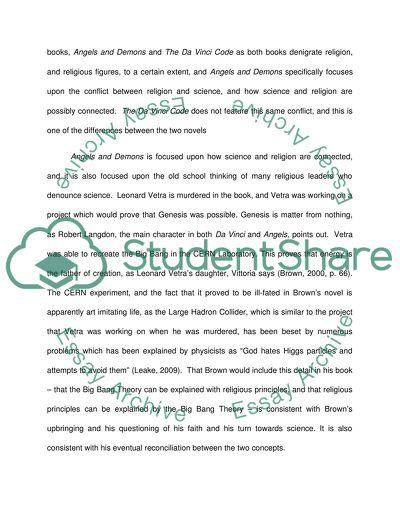 The Da Vinci Code vs Angels and Demons
