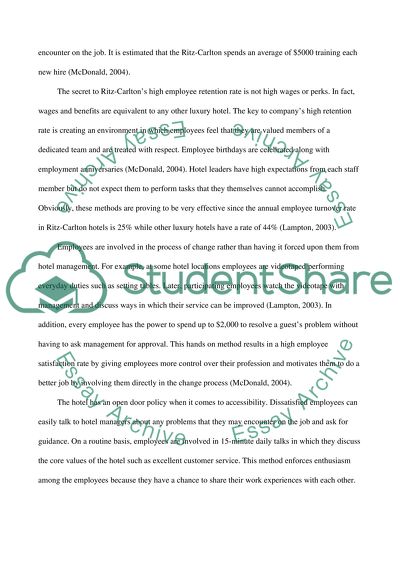 The Ritz-Carlton Difference