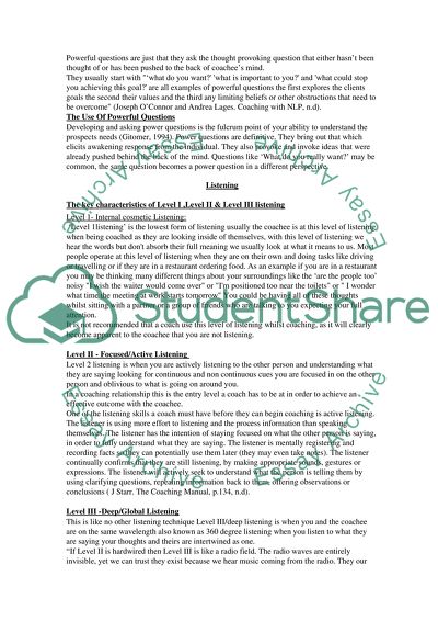 Life Coaching and Significance of an Inner Space