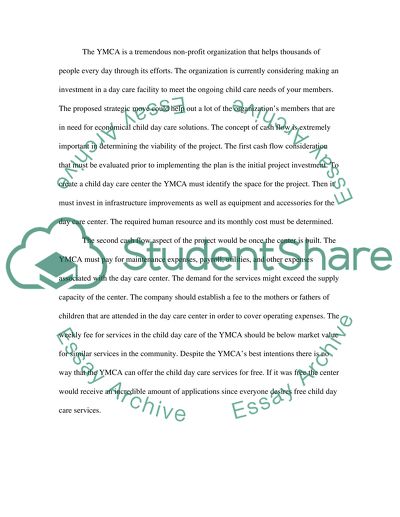 The YMCA: Non-Profit Organization