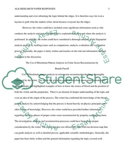 WE 7 AL&Resarch Paper Responses