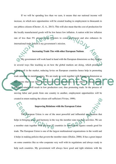 Manifesto report and Stakeholders