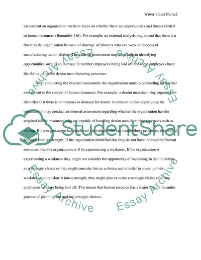 Dissertation on strategic human resource management
