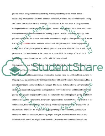 Tactics to Reconstruct the Completed Buildings due to Shifting of Project Layout by the Government Agency
