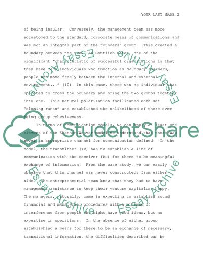 Case study: group management