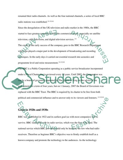 What Were the Main Goals of the BBC in the 1920s and 1930s