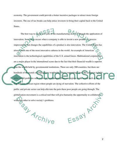 Current world problem