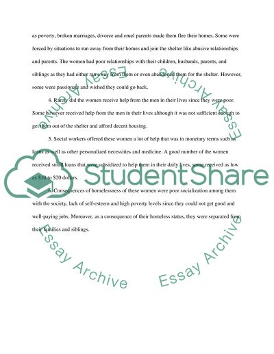 Questions for Tell Them Who I Am By Elliot Liebow