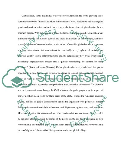 The Contemporary Age as the Age of Communication and Technological Advancement