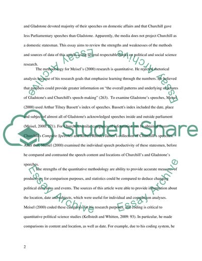 Choose a journal article from your subject area. Examine it using the following