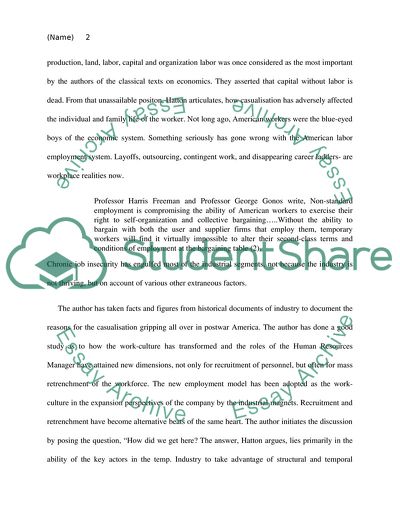 The Temp Economy from Kelly Girls to Permatemps in Postwar America