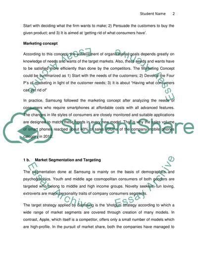 Marketing and Distribution Management of Samsung Electronics