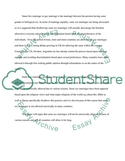 Why Marriage Matters: America, Equality, and Gay Peoples Right to Marry