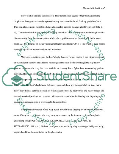 Main Sources for Acquiring Microbial Infections