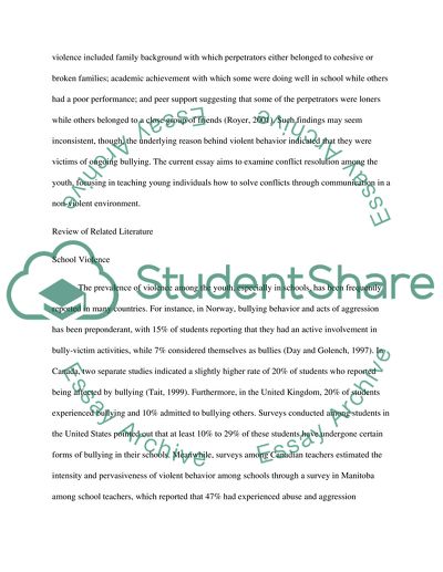 Teaching Youth - How to Communicate Effectively with Peers in a Non-Violent Environment