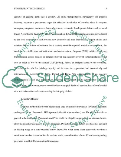 Research paper on fingerprint analysis picture