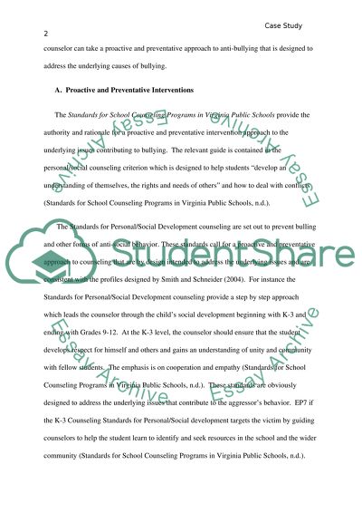 The Issue of School Bullying