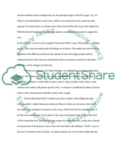 Swift An Essay On Modern Education an essay on modern education swift