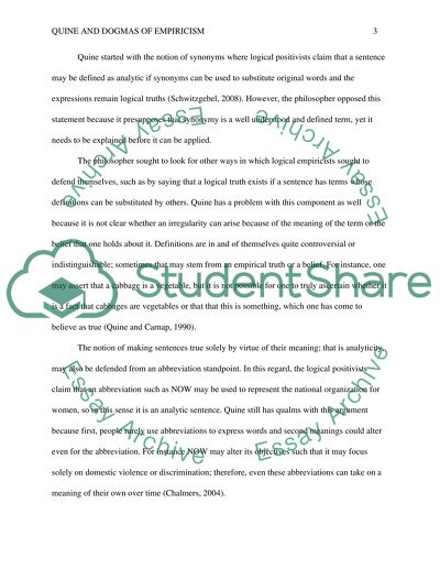 The Logical School as the Component of Reductionism