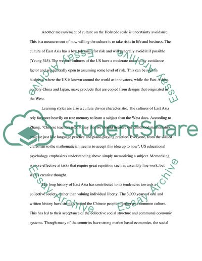 East Asia Culture Analysis: Racial Profiling