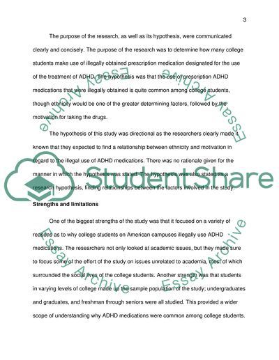 Attention Deficit Hyperactive Disorder