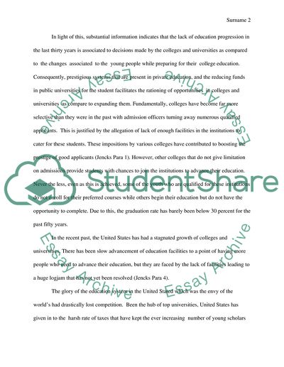 How to Improve College Education in the United States