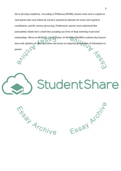 Decisions for Impaired Newborns