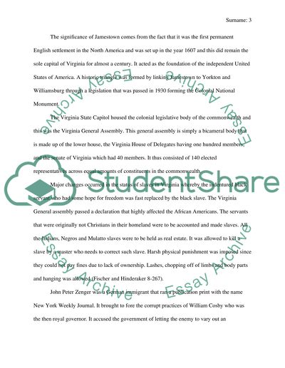 Virginia House of Burgesses