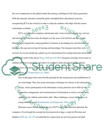 Information and Communications Technology