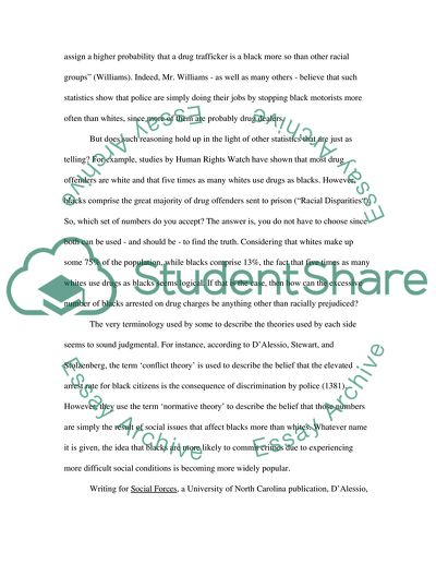 Criminal justice is not racist