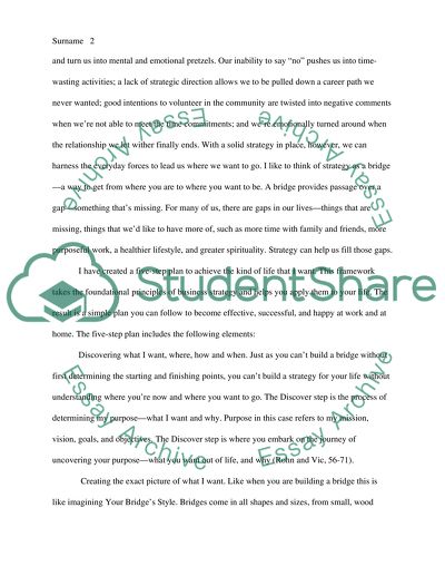 My Success Strategies