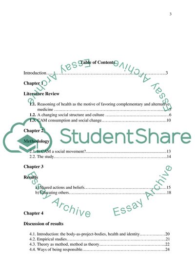 Why Do People Choose to Tke Complementry Medicines nd Therpies