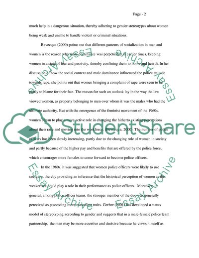 Women Law Enforcement Officers