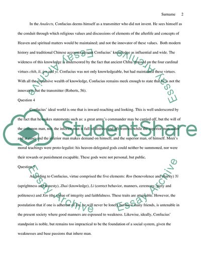 The Concept of Confucianism