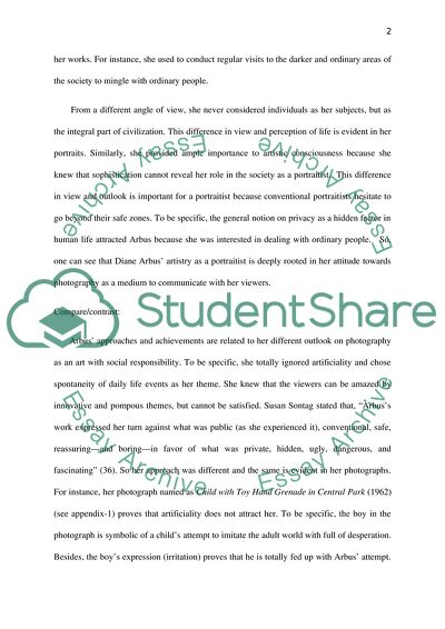 The Works by Diane Arbus