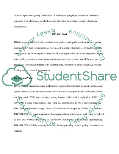 Strategies and Methods for Planning Programs and Improving the Quality of Education