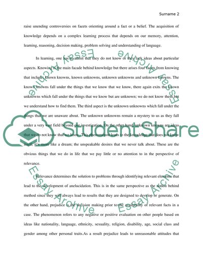 Interrelation between Different Aspects and Realities that We Tend to Ignore