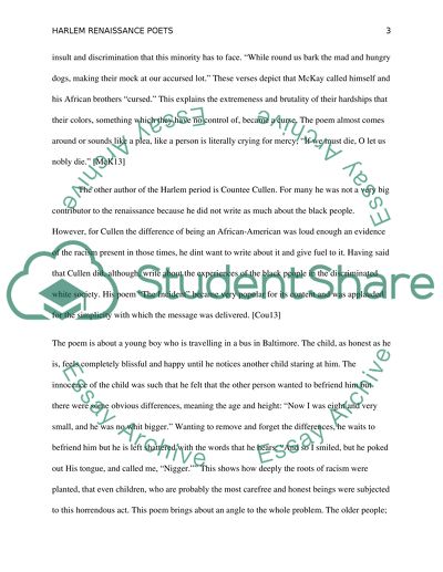 McKay and Cullen - the Gems of the Harlem Renaissance