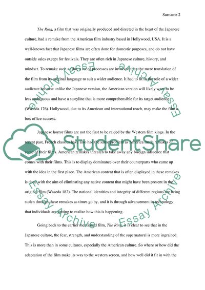 The Ring-Difference Between Western and Eastern Movies