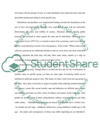 Older Peoples Experiences Of Crime