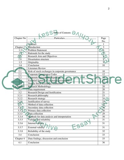 A Comparative of Corporate Governance Reporting in the London and Douala Stock Exchange Market